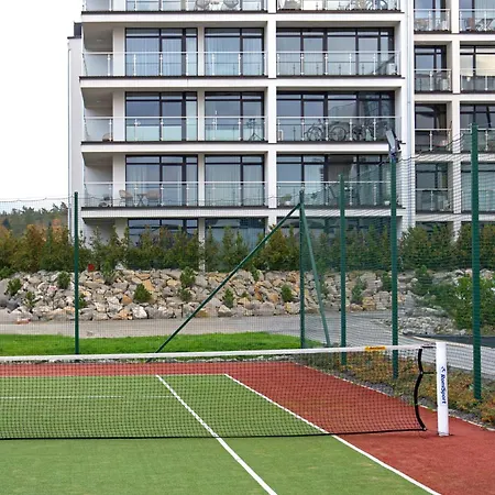 Szyndzielnia Park No 26 # Kortem Tenisowym, Rowerownia # Nestapartamenty 아파트 비엘스코-비아와